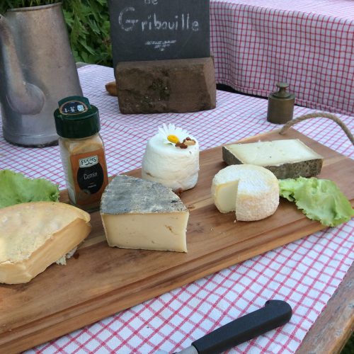 Le jardin de Gribouille - Plateau de fromages